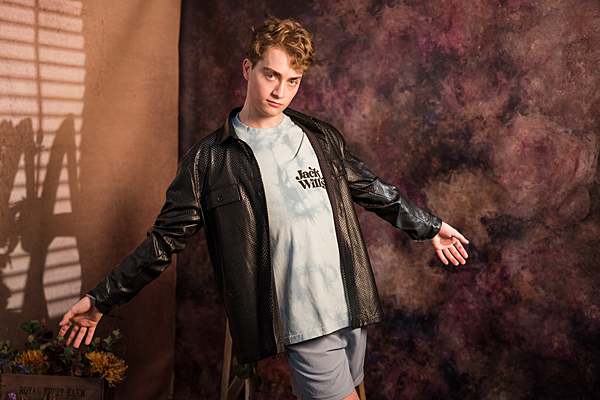 Male portrait with more feminine poses