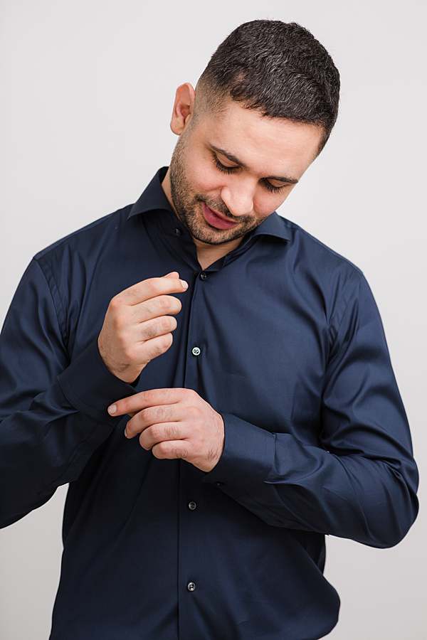 Man portrait photography with 'in action' pose